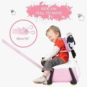 Shaun The Sheep Ride On Suitcase